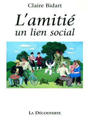 cover image of L'amitié, un lien social
